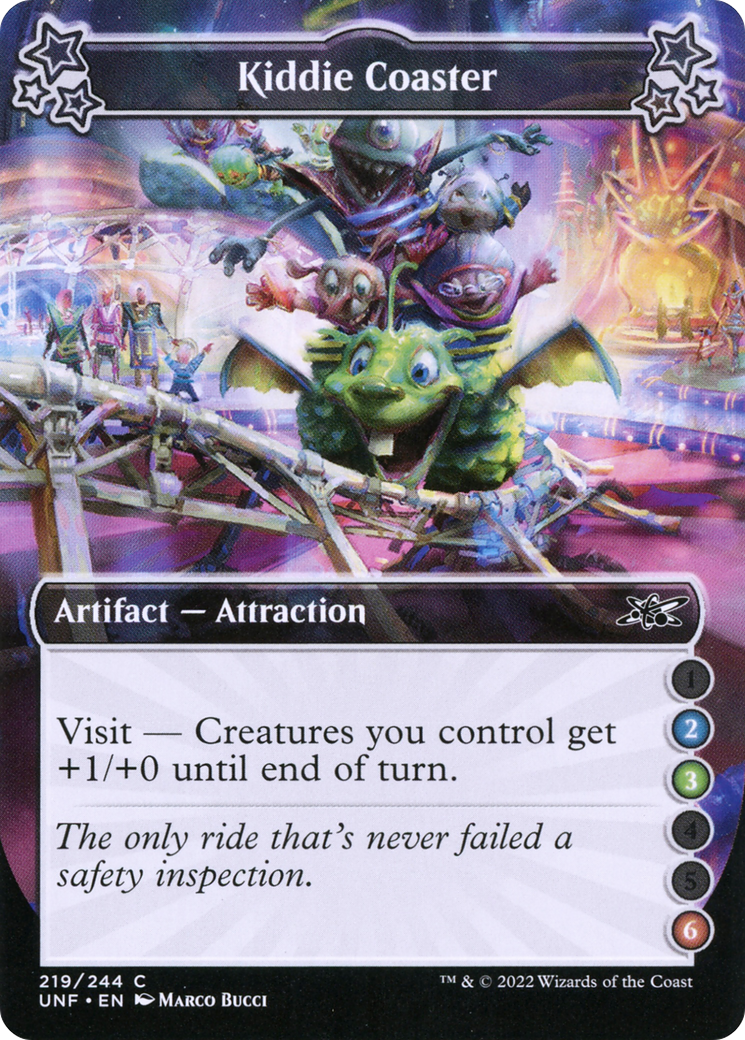 Kiddie Coaster (UNF-219A) - Unfinity - Premium MTG Single from Wizards of the Coast - Just $0.25! Shop now at Game Crave Tournament Store