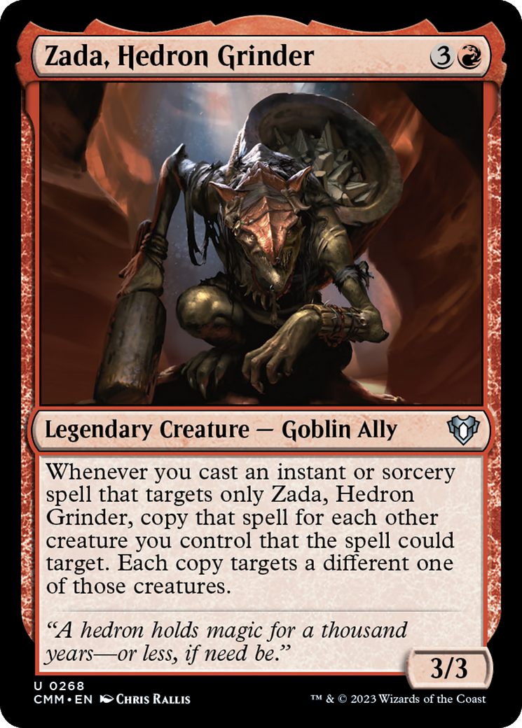 Zada, Hedron Grinder (CMM-268) - Commander Masters - Premium MTG Single from Wizards of the Coast - Just $0.08! Shop now at Game Crave Tournament Store