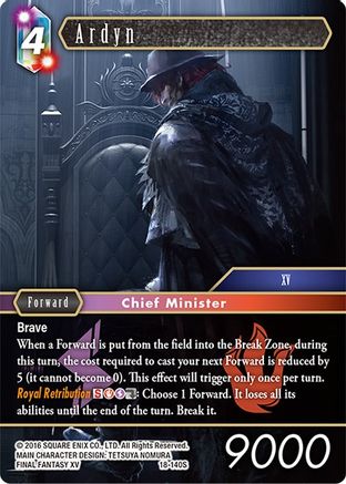 Ardyn (RESURGENCE OF POWER) Foil - Premium Final Fantasy Single from Resurgence of Power - Just $0.63! Shop now at Game Crave Tournament Store