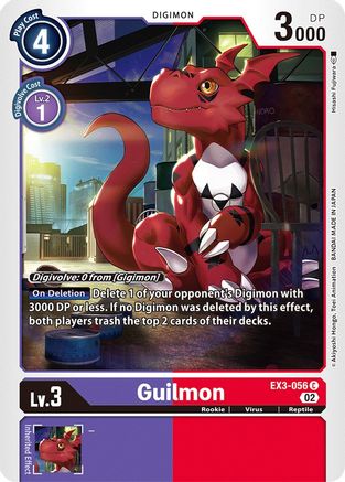 Game Crave Tournament Store - Guilmon (EX3-056)