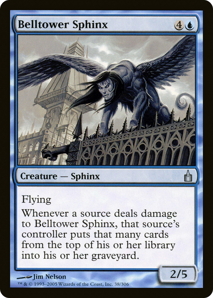 Belltower Sphinx (RAV-038) - Ravnica: City of Guilds Foil - Premium MTG Single from Wizards of the Coast - Just $0.08! Shop now at Game Crave Tournament Store