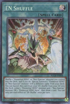 EN Shuffle (BLCR-EN008) - Battles of Legend: Crystal Revenge 1st Edition - Premium Yugioh Single from Konami - Just $0.62! Shop now at Game Crave Tournament Store