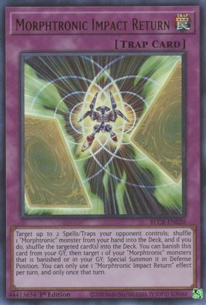 Morphtronic Impact Return (BLCR-EN020) - Battles of Legend: Crystal Revenge 1st Edition - Premium Yugioh Single from Konami - Just $0.25! Shop now at Game Crave Tournament Store