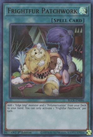 Frightfur Patchwork (BLCR-EN086) - Battles of Legend: Crystal Revenge 1st Edition - Premium Yugioh Single from Konami - Just $0.26! Shop now at Game Crave Tournament Store