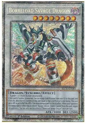Borreload Savage Dragon (Starlight Rare) (BLCR-EN083) - Battles of Legend: Crystal Revenge 1st Edition - Premium Yugioh Single from Konami - Just $34.99! Shop now at Game Crave Tournament Store