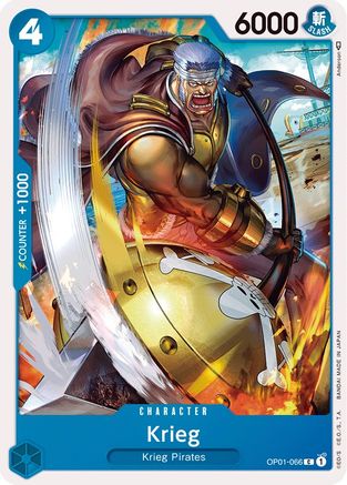 Krieg (OP01-066) - Romance Dawn - Premium One Piece Single from Bandai - Just $0.25! Shop now at Game Crave Tournament Store
