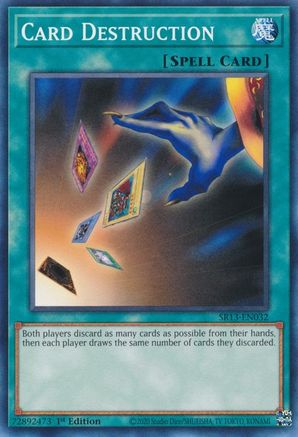 Card Destruction (SR13-EN032) - Structure Deck: Dark World 1st Edition - Premium Yugioh Single from Konami - Just $0.23! Shop now at Game Crave Tournament Store