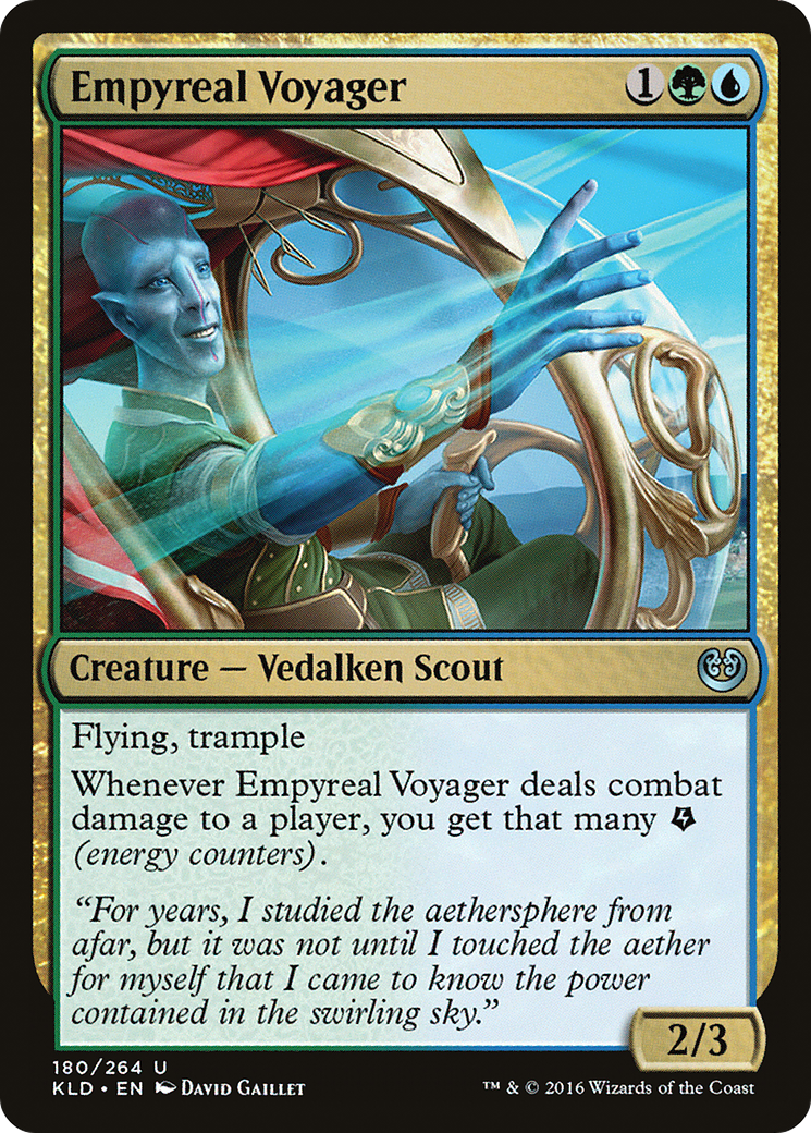 Empyreal Voyager (KLD-180) - Kaladesh - Premium MTG Single from Wizards of the Coast - Just $0.08! Shop now at Game Crave Tournament Store