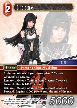 Cleome (RESURGENCE OF POWER) - Premium Final Fantasy Single from Resurgence of Power - Just $0.25! Shop now at Game Crave Tournament Store