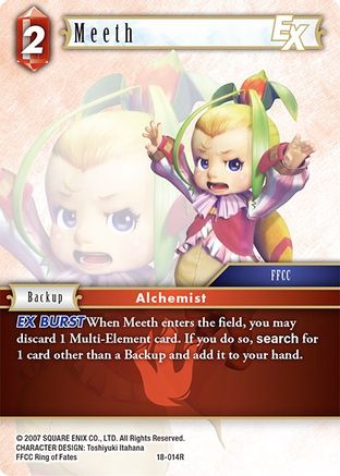 Meeth EX (RESURGENCE OF POWER) Foil - Premium Final Fantasy Single from Resurgence of Power - Just $0.51! Shop now at Game Crave Tournament Store