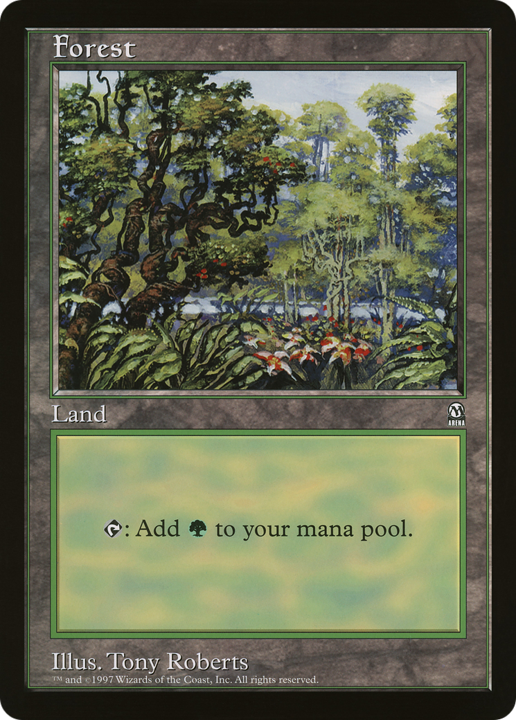 Forest (OLEP-005) - Oversized League Prizes - Premium MTG Single from Wizards of the Coast - Just $0! Shop now at Game Crave Tournament Store