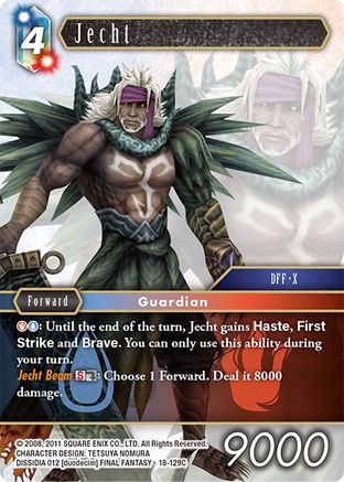 Jecht (RESURGENCE OF POWER) Foil - Premium Final Fantasy Single from Resurgence of Power - Just $0.27! Shop now at Game Crave Tournament Store