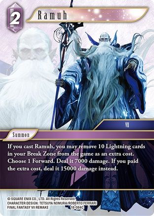 Ramuh (RESURGENCE OF POWER) Foil - Premium Final Fantasy Single from Resurgence of Power - Just $0.32! Shop now at Game Crave Tournament Store