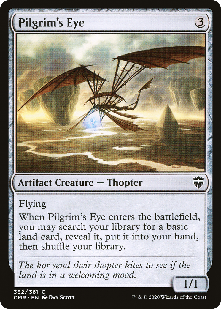 Pilgrim's Eye (CMR-332) - Commander Legends - Premium MTG Single from Wizards of the Coast - Just $0.08! Shop now at Game Crave Tournament Store