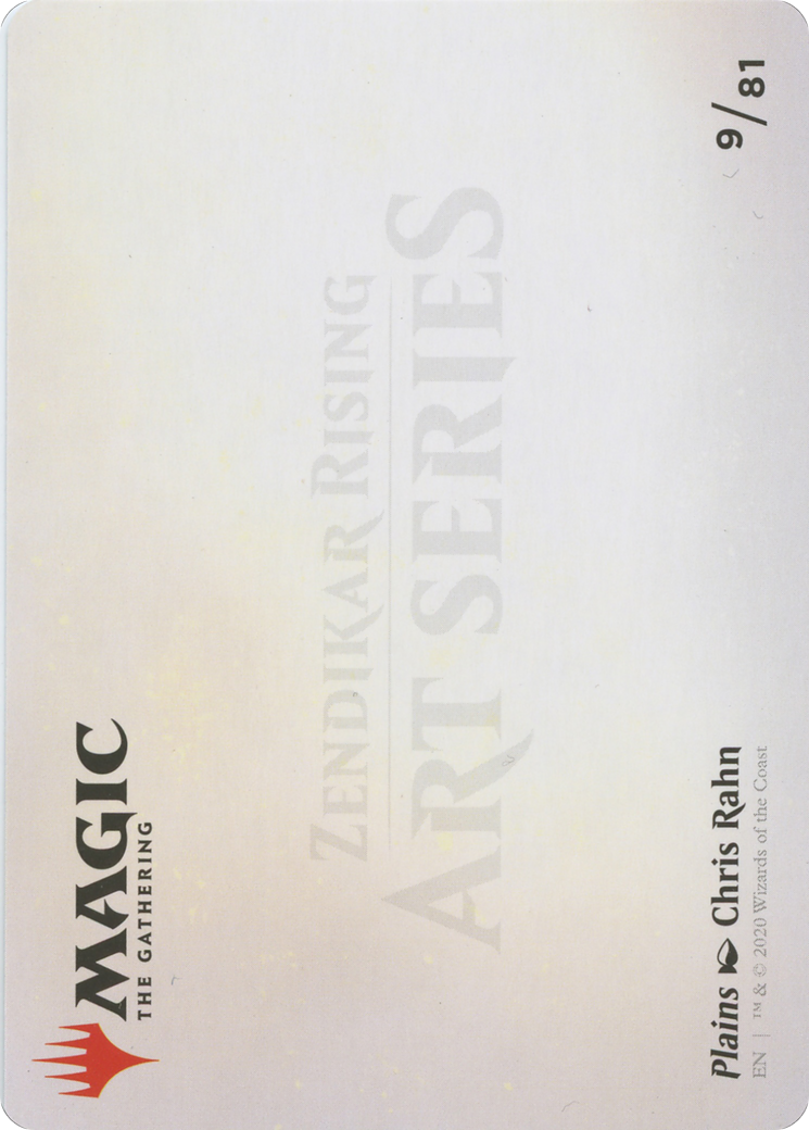 Plains // Plains (AZNR-009) - Zendikar Rising Art Series (Borderless) - Premium MTG Single from Wizards of the Coast - Just $0! Shop now at Game Crave Tournament Store