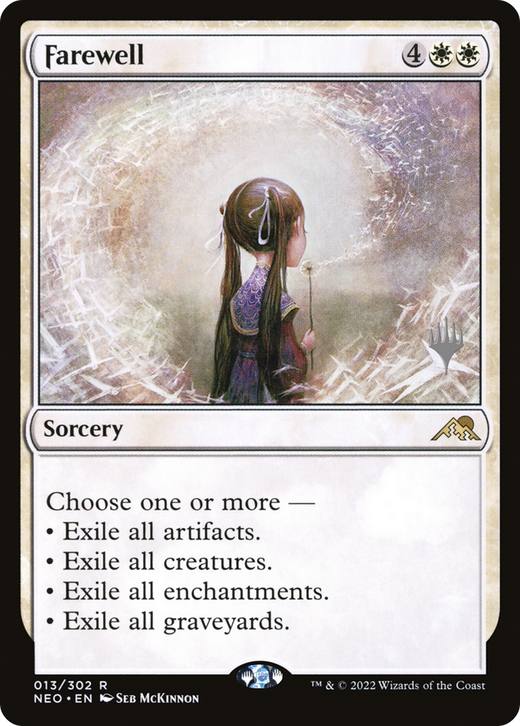 Farewell (PNEO-13P) - Kamigawa: Neon Dynasty Promos - Premium MTG Single from Wizards of the Coast - Just $1.10! Shop now at Game Crave Tournament Store