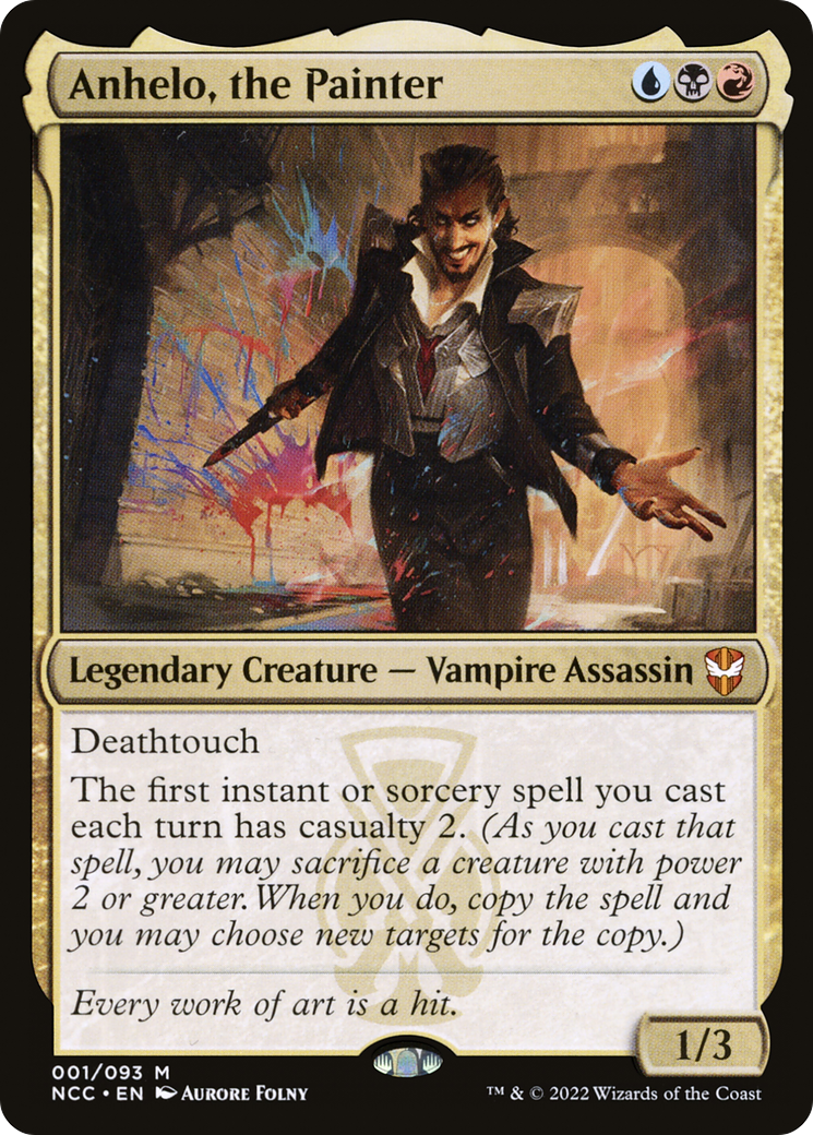 Anhelo, the Painter (NCC-001) - New Capenna Commander - Premium MTG Single from Wizards of the Coast - Just $0.26! Shop now at Game Crave Tournament Store