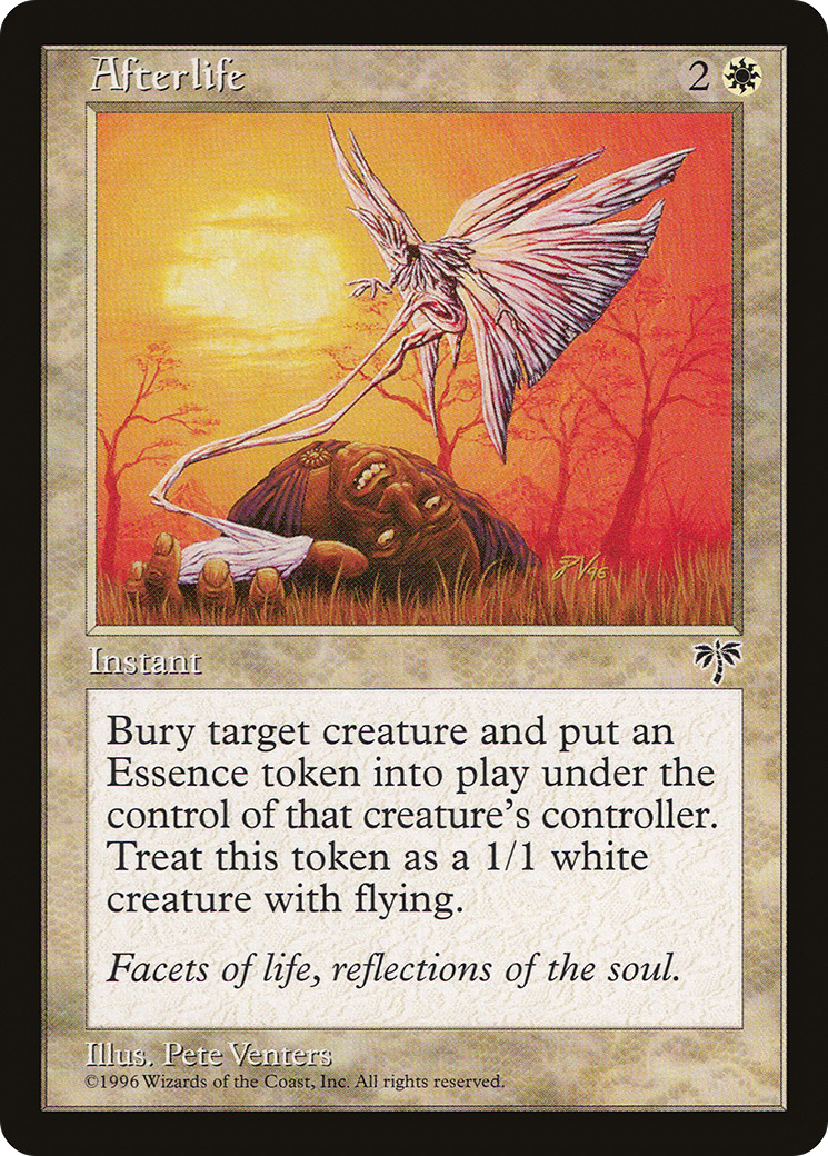 Afterlife (MIR-001) - Mirage - Premium MTG Single from Wizards of the Coast - Just $0.08! Shop now at Game Crave Tournament Store