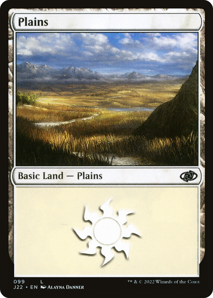 Plains (J22-099) - Jumpstart 2022 - Premium MTG Single from Wizards of the Coast - Just $0.08! Shop now at Game Crave Tournament Store
