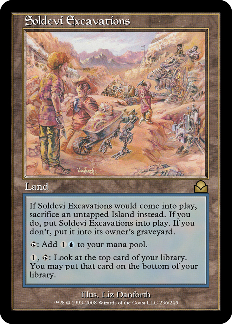 Soldevi Excavations (ME2-236) - Masters Edition II Foil - Premium MTG Single from Wizards of the Coast - Just $0! Shop now at Game Crave Tournament Store