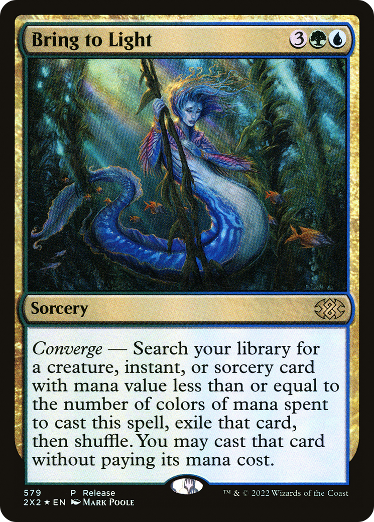 Bring to Light (2X2-579) - Double Masters 2022 Foil - Premium MTG Single from Wizards of the Coast - Just $0.08! Shop now at Game Crave Tournament Store