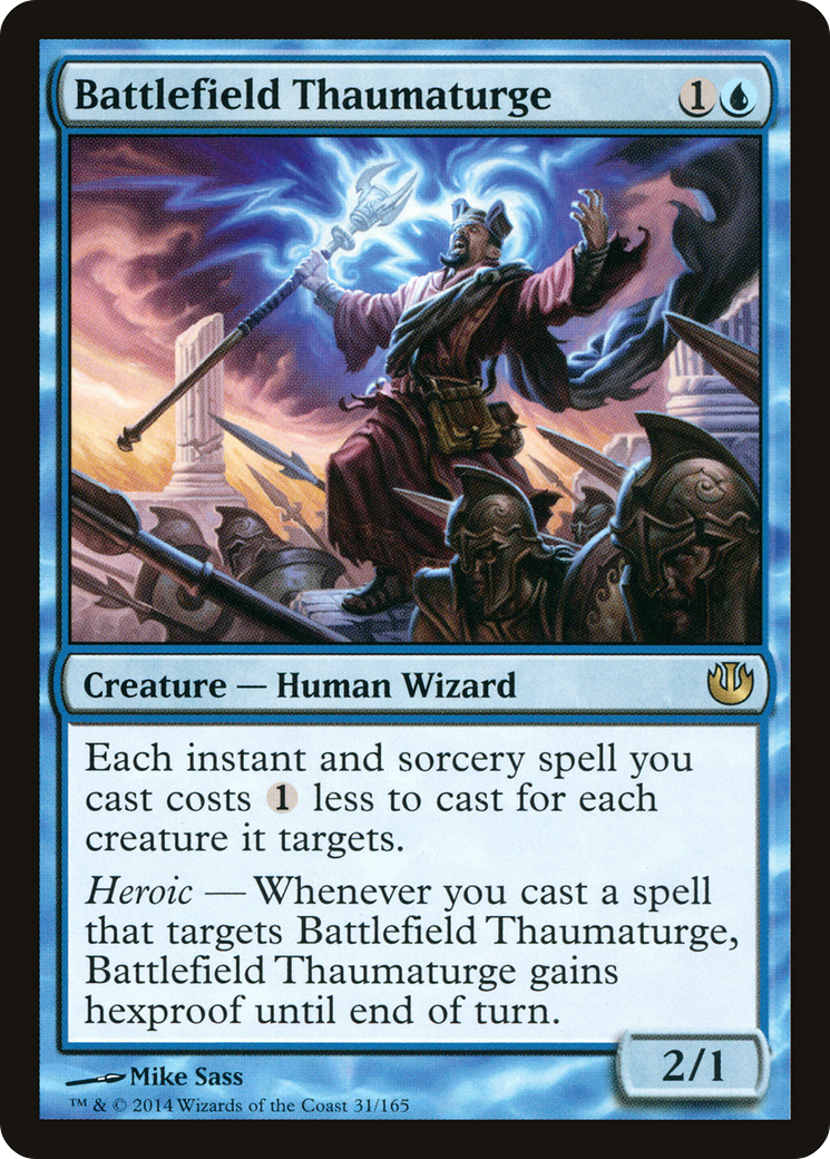 Battlefield Thaumaturge (JOU-031) - Journey into Nyx Foil - Premium MTG Single from Wizards of the Coast - Just $0.14! Shop now at Game Crave Tournament Store