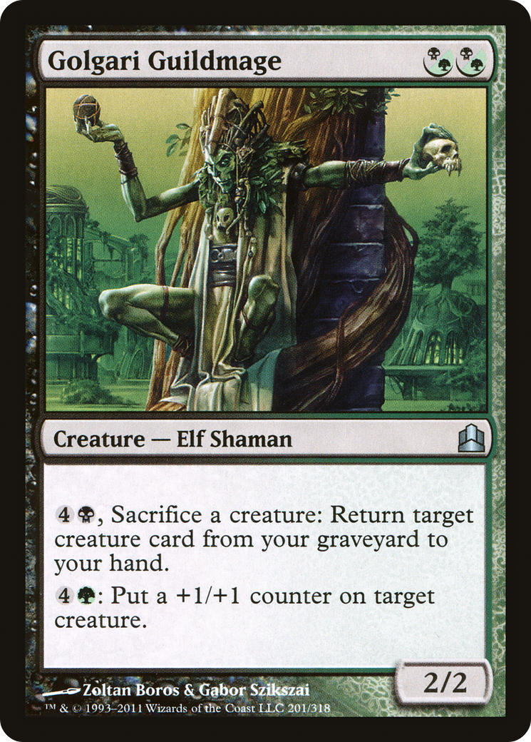 Golgari Guildmage (CMD-201) - Commander 2011 - Premium MTG Single from Wizards of the Coast - Just $0.08! Shop now at Game Crave Tournament Store