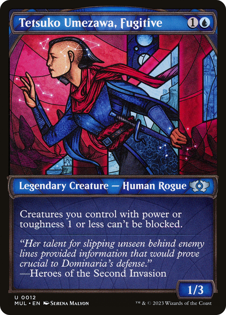 Tetsuko Umezawa, Fugitive (MUL-012) - Multiverse Legends: (Showcase) Foil - Premium MTG Single from Wizards of the Coast - Just $0.08! Shop now at Game Crave Tournament Store