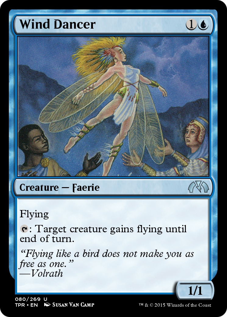 Wind Dancer (TPR-080) - Tempest Remastered Foil - Premium MTG Single from Wizards of the Coast - Just $0! Shop now at Game Crave Tournament Store