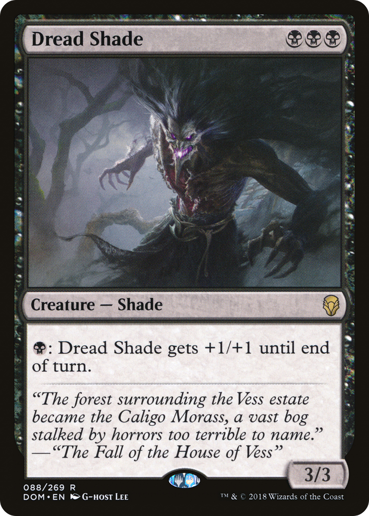 Dread Shade (DOM-088) - Dominaria - Premium MTG Single from Wizards of the Coast - Just $0.25! Shop now at Game Crave Tournament Store