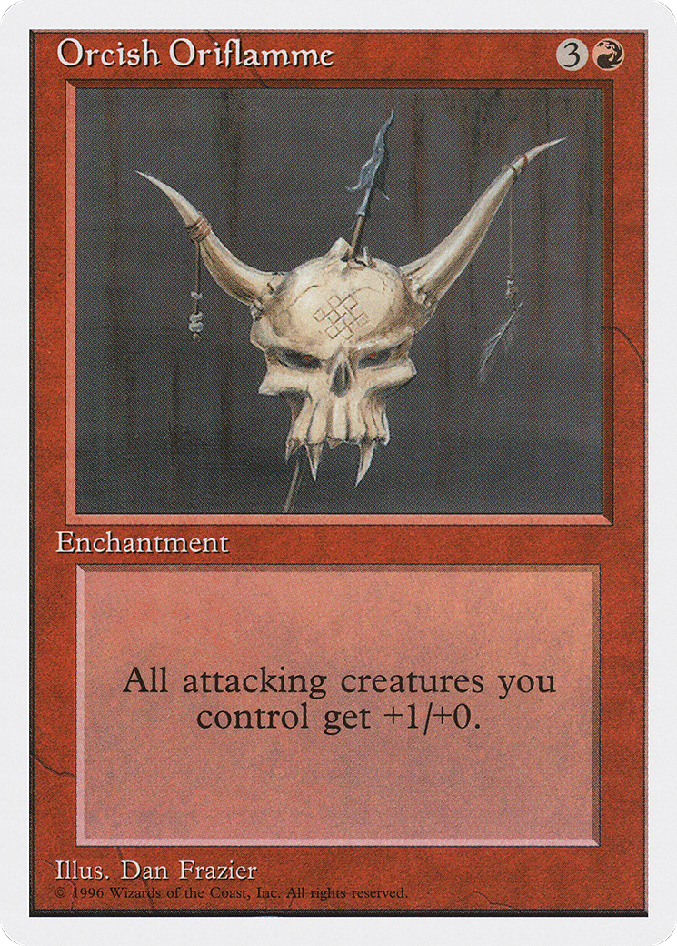 Orcish Oriflamme (ITP-037) - Introductory Two-Player Set - Premium MTG Single from Wizards of the Coast - Just $0.48! Shop now at Game Crave Tournament Store