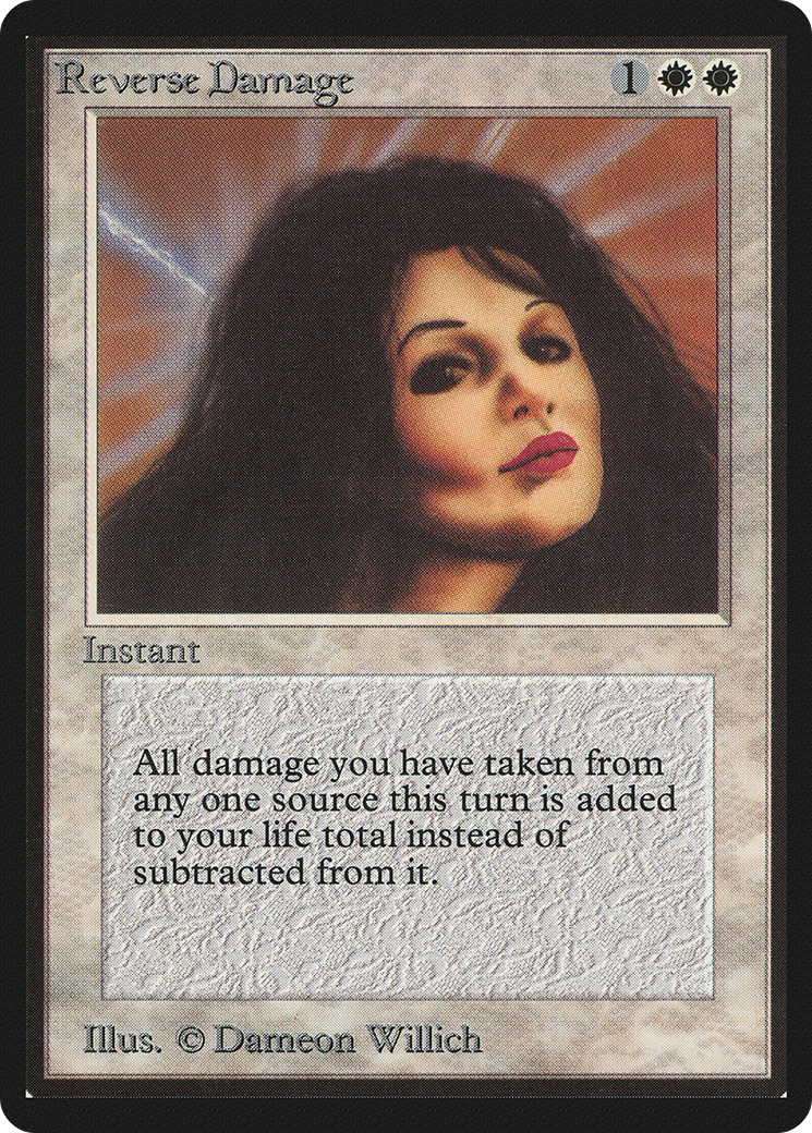 Reverse Damage (LEB-036) - Limited Edition Beta - Premium MTG Single from Wizards of the Coast - Just $33.60! Shop now at Game Crave Tournament Store