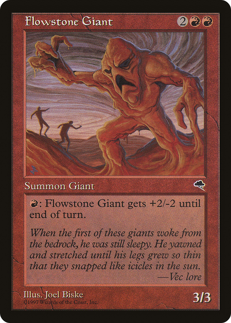 Flowstone Giant (TMP-174) - Tempest - Premium MTG Single from Wizards of the Coast - Just $0.08! Shop now at Game Crave Tournament Store