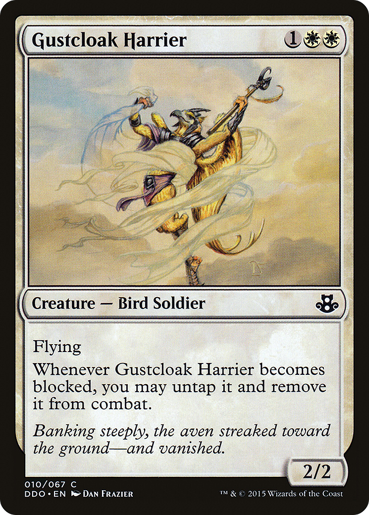 Gustcloak Harrier (DDO-010) - Duel Decks: Elspeth vs. Kiora - Premium MTG Single from Wizards of the Coast - Just $0.08! Shop now at Game Crave Tournament Store