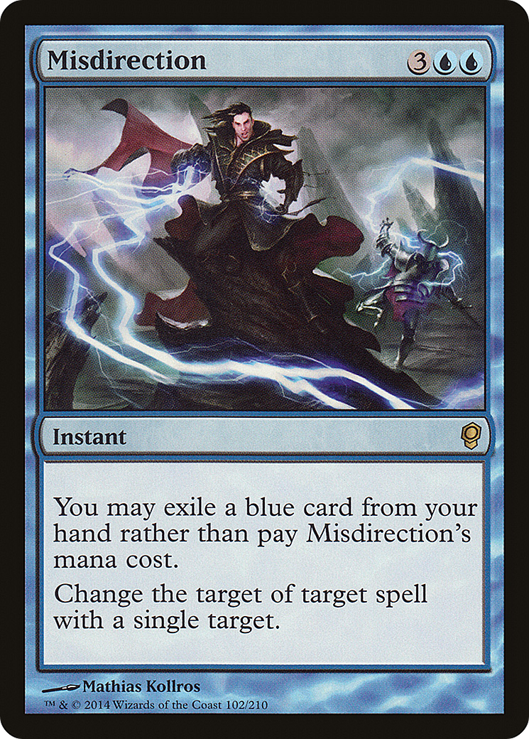 Misdirection (CNS-102) - Conspiracy - Premium MTG Single from Wizards of the Coast - Just $6.64! Shop now at Game Crave Tournament Store