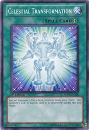 Celestial Transformation (SDLS-EN028) - Structure Deck: Lost Sanctuary 1st Edition - Premium Yugioh Single from Konami - Just $0.26! Shop now at Game Crave Tournament Store