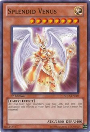Splendid Venus (SDLS-EN009) - Structure Deck: Lost Sanctuary 1st Edition - Premium Yugioh Single from Konami - Just $0.25! Shop now at Game Crave Tournament Store