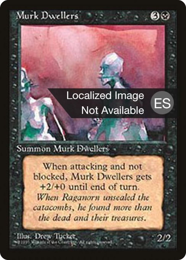 Murk Dwellers (4BB-148) - Fourth Edition Foreign Black Border - Premium MTG Single from Wizards of the Coast - Just $0.08! Shop now at Game Crave Tournament Store
