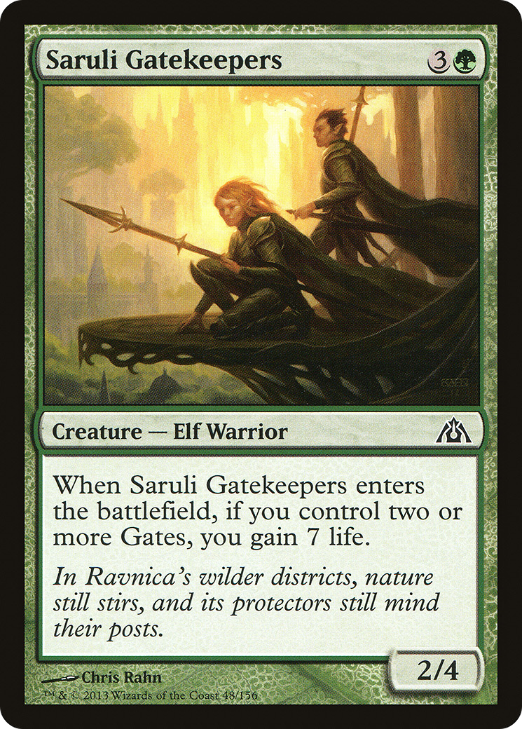 Saruli Gatekeepers (DGM-048) - Dragon's Maze - Premium MTG Single from Wizards of the Coast - Just $0.08! Shop now at Game Crave Tournament Store