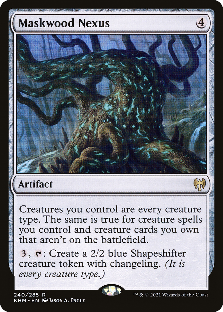 Maskwood Nexus (KHM-240) - Kaldheim Foil - Premium MTG Single from Wizards of the Coast - Just $0.58! Shop now at Game Crave Tournament Store