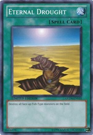 Eternal Drought (GLD4-EN033) - Gold Series 4: Pyramids Edition Limited - Premium Yugioh Single from Konami - Just $0.25! Shop now at Game Crave Tournament Store