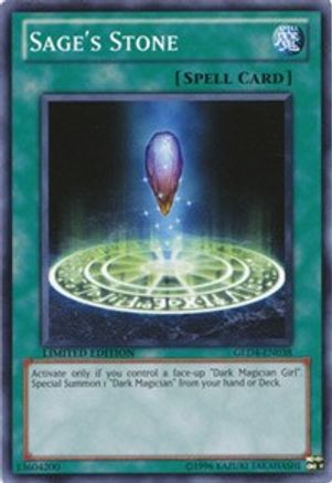 Sage's Stone (GLD4-EN038) - Gold Series 4: Pyramids Edition Limited - Premium Yugioh Single from Konami - Just $2.86! Shop now at Game Crave Tournament Store