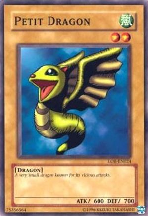 Petit Dragon (LOB-EN024) - Legend of Blue Eyes White Dragon (Worldwide English) Unlimited - Premium Yugioh Single from Konami - Just $0.59! Shop now at Game Crave Tournament Store