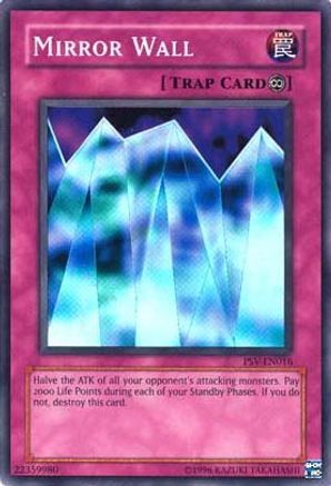 Mirror Wall (PSV-EN016) - Pharaoh's Servant (Worldwide English) Unlimited - Premium Yugioh Single from Konami - Just $3.14! Shop now at Game Crave Tournament Store