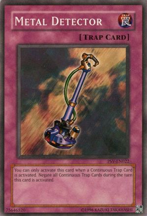 Metal Detector (PSV-EN022) - Pharaoh's Servant (Worldwide English) Unlimited - Premium Yugioh Single from Konami - Just $0.25! Shop now at Game Crave Tournament Store