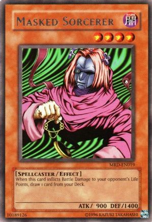 Masked Sorcerer (MRD-EN019) - Metal Raiders (Worldwide English) Unlimited - Premium Yugioh Single from Konami - Just $0.44! Shop now at Game Crave Tournament Store