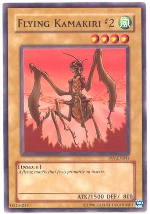 Flying Kamakiri #2 (PSV-EN048) - Pharaoh's Servant (Worldwide English) Unlimited - Premium Yugioh Single from Konami - Just $0.25! Shop now at Game Crave Tournament Store