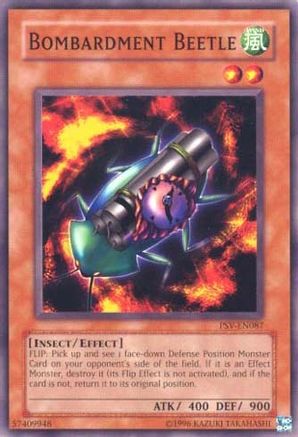 Bombardment Beetle (PSV-EN087) - Pharaoh's Servant (Worldwide English) Unlimited - Premium Yugioh Single from Konami - Just $0.25! Shop now at Game Crave Tournament Store