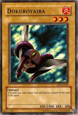 Dokuroyaiba (PSV-EN099) - Pharaoh's Servant (Worldwide English) Unlimited - Premium Yugioh Single from Konami - Just $0.75! Shop now at Game Crave Tournament Store