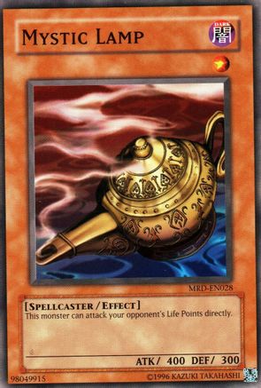 Mystic Lamp (MRD-EN028) - Metal Raiders (Worldwide English) Unlimited - Premium Yugioh Single from Konami - Just $3.19! Shop now at Game Crave Tournament Store